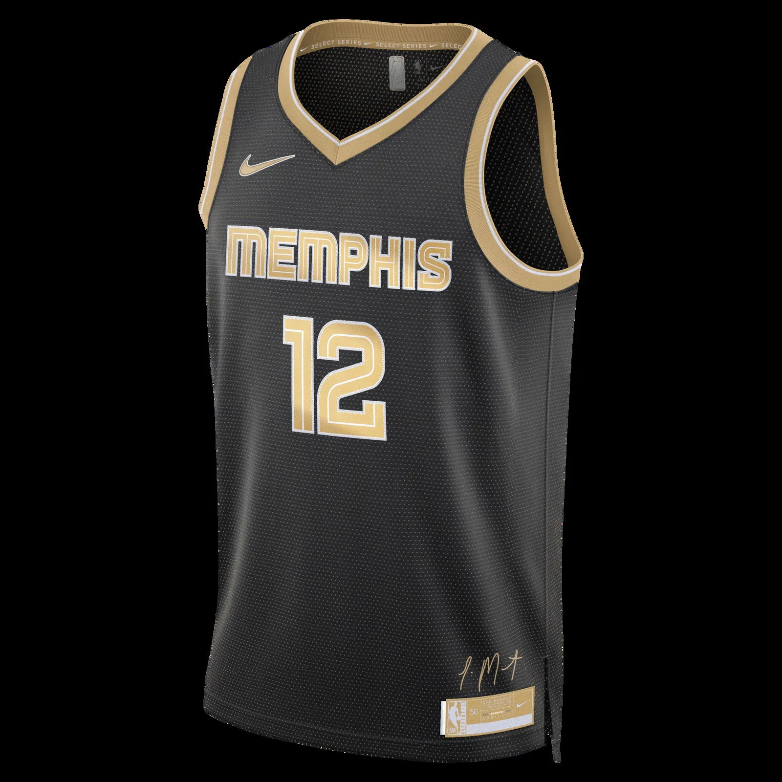 NIKE DRIFIT NBA SWINGMAN JA MORANT MEMPHIS GRIZZLIES 2024 SELECT SERIES